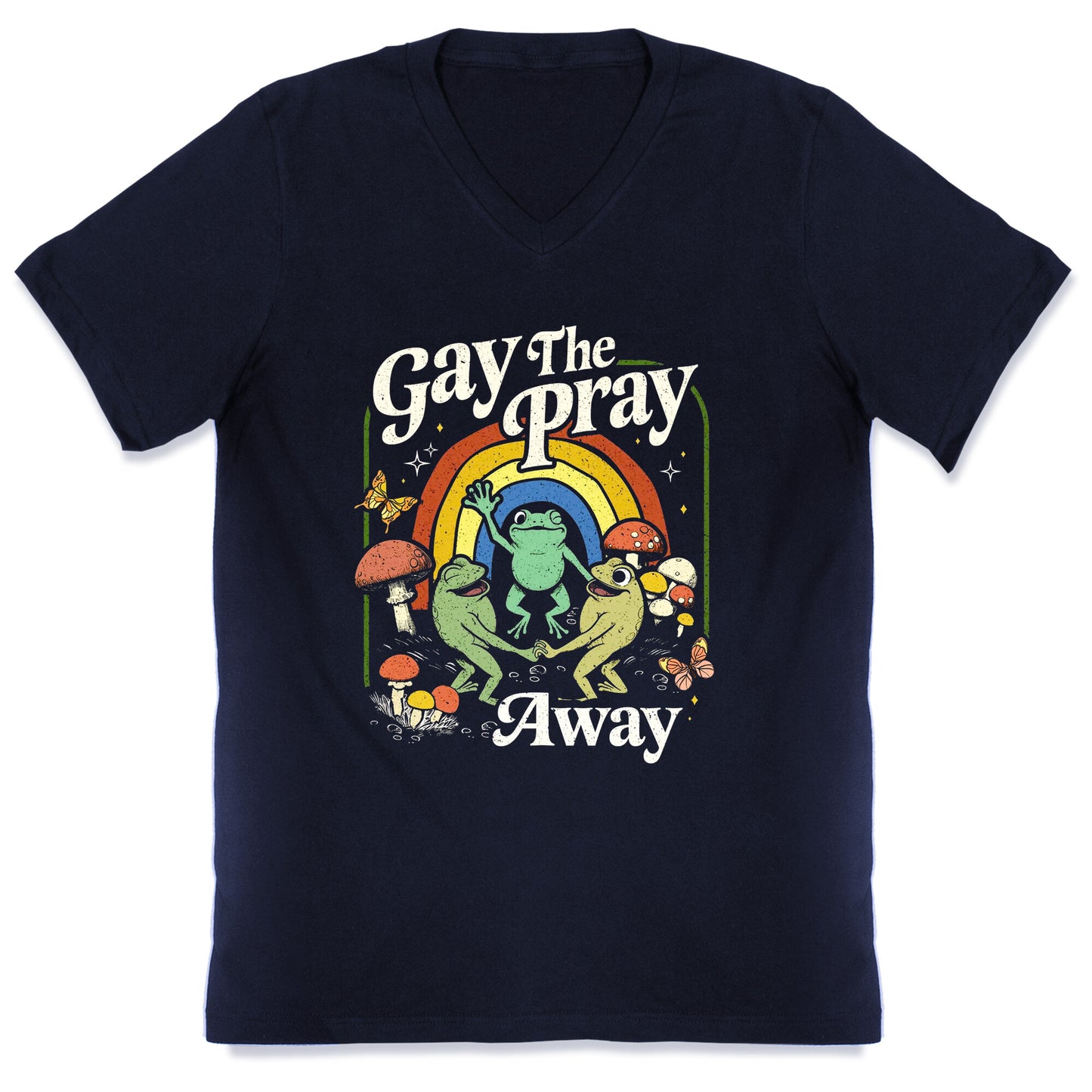 Gay The Pray Away V-Neck