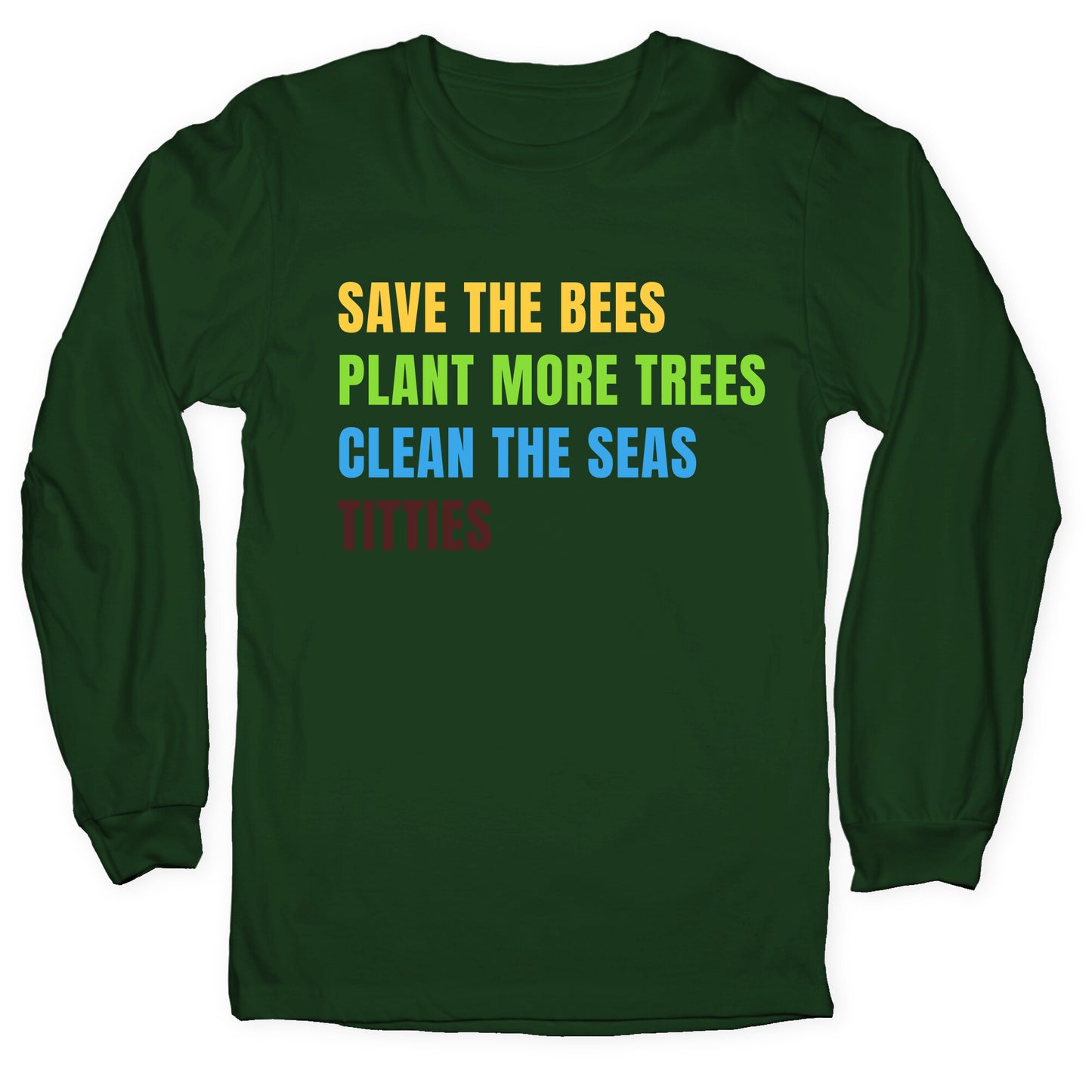 Save The Bees Longsleeve Tee