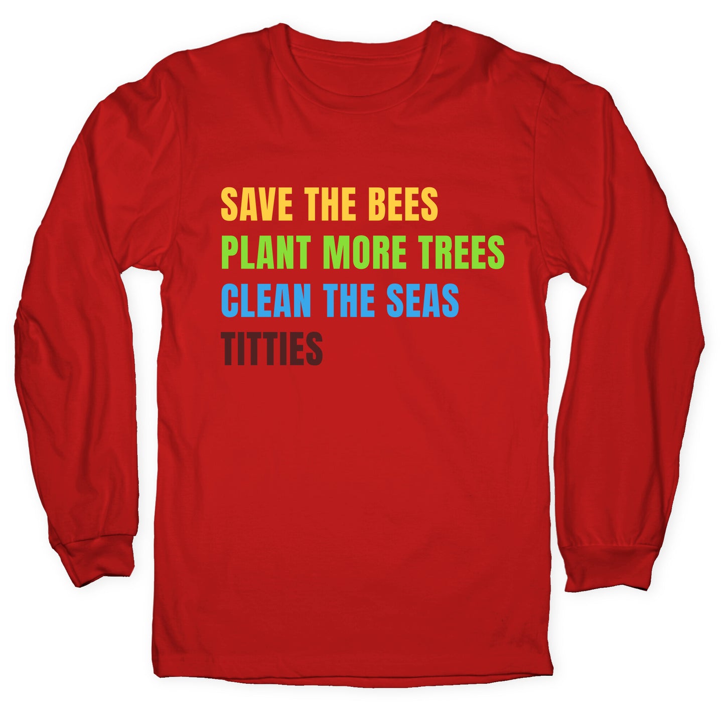 Save The Bees Longsleeve Tee