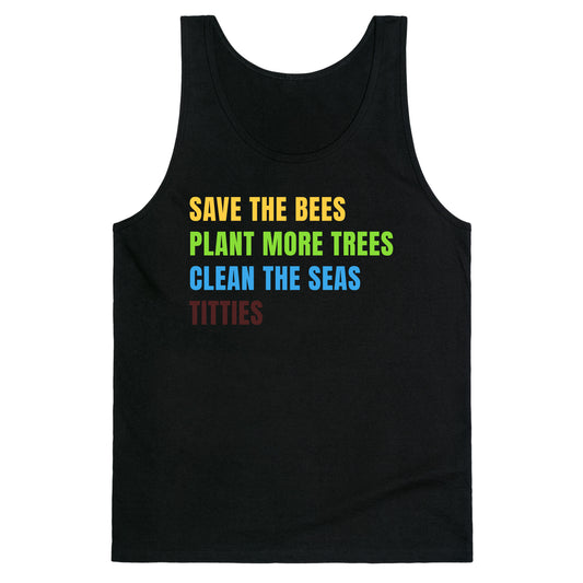 Save The Bees Tank Top