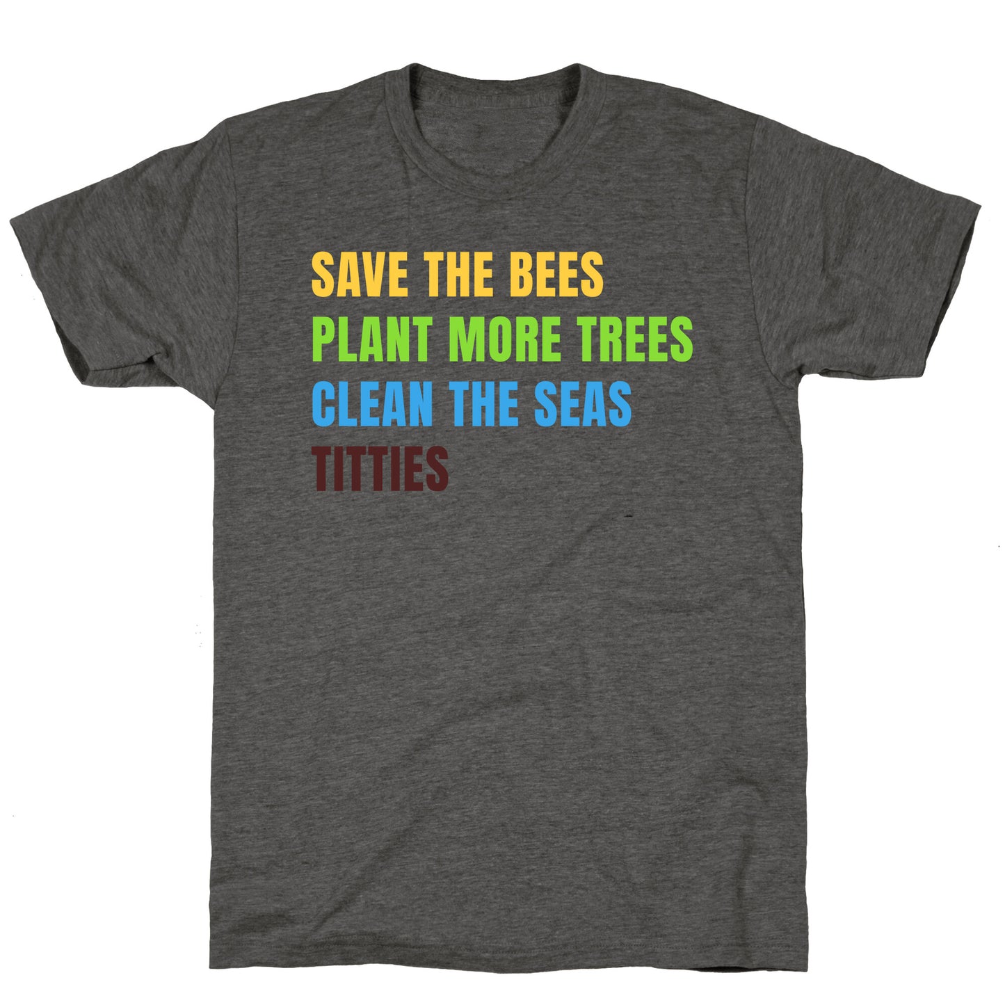 Save The Bees Unisex Triblend Tee