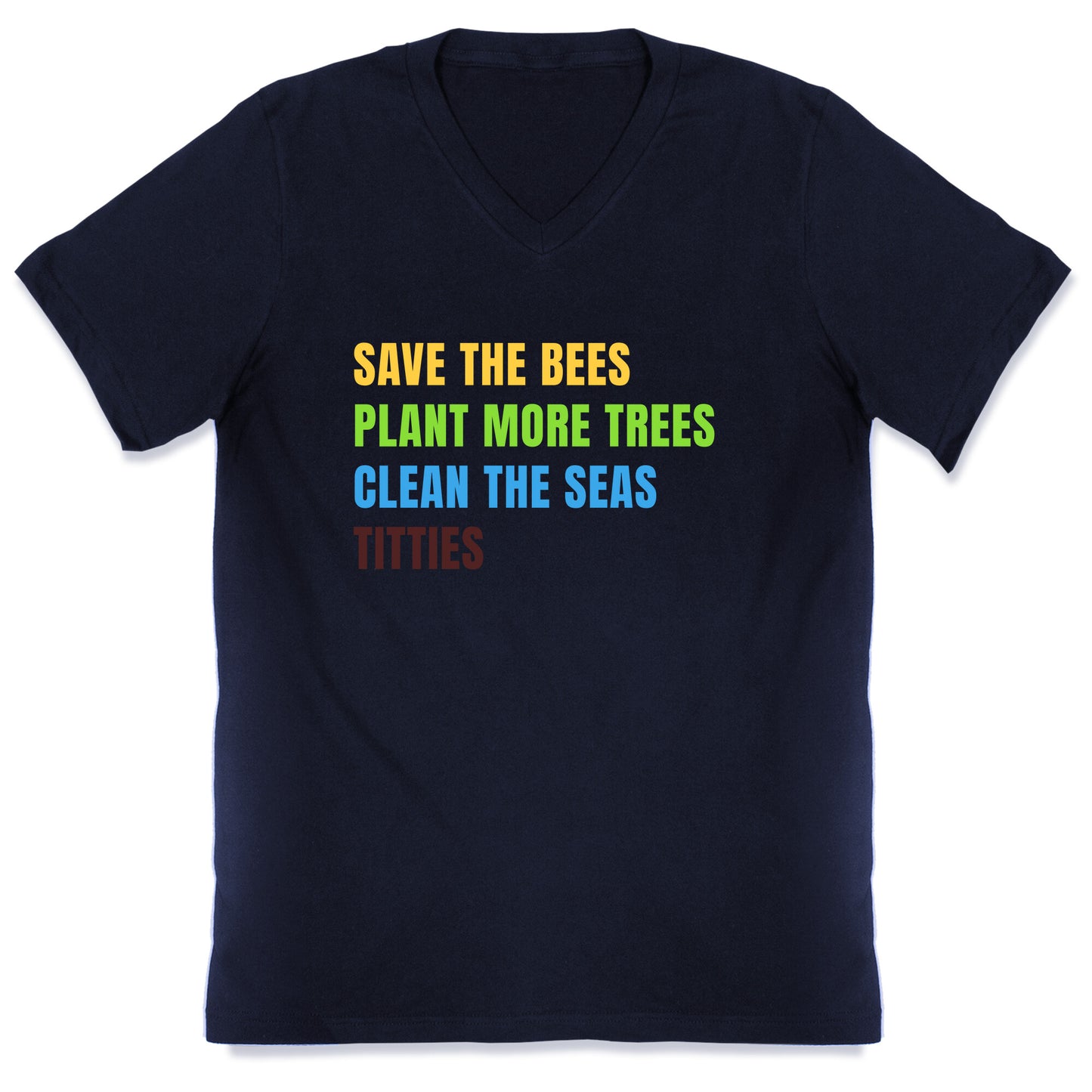 Save The Bees V-Neck