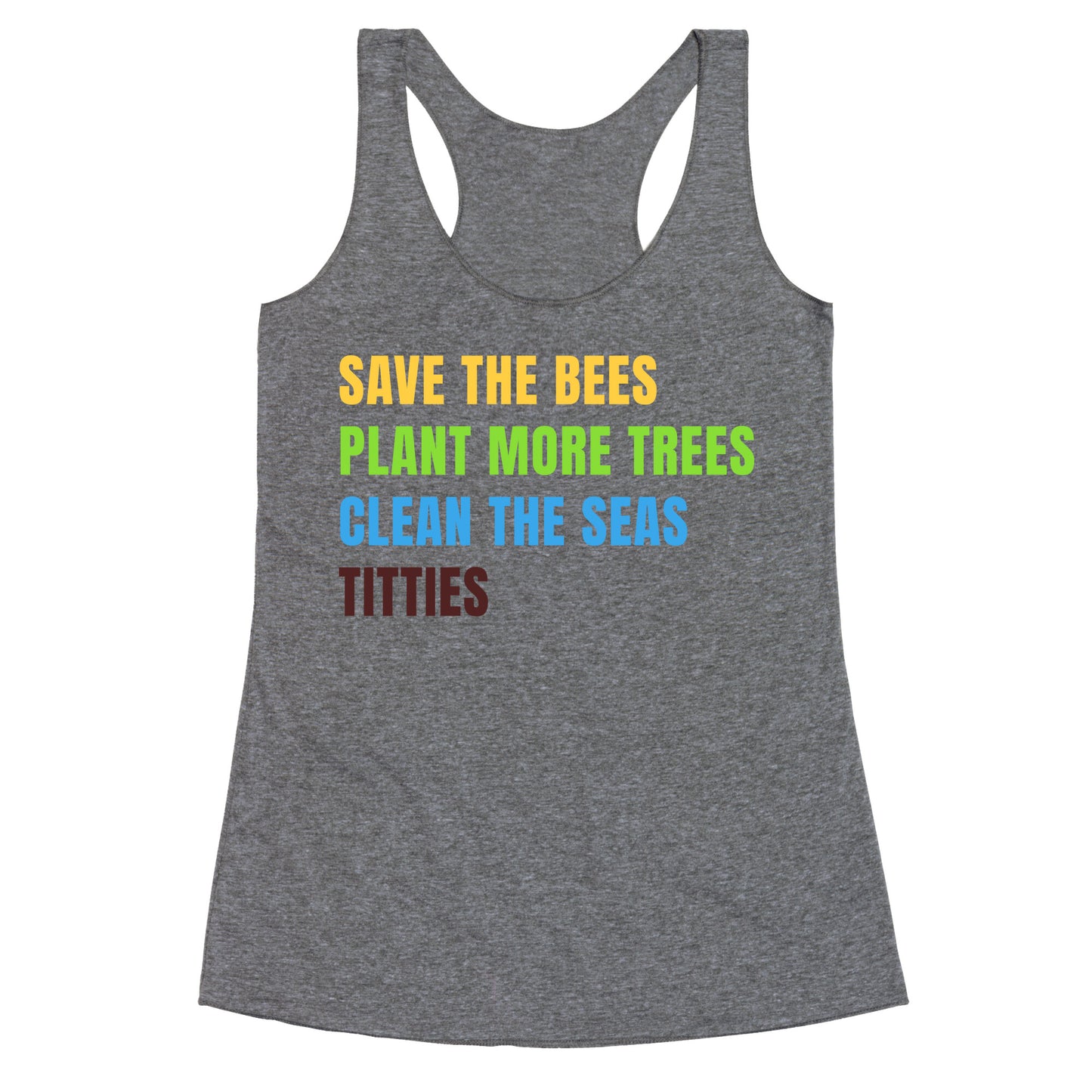 Save The Bees Racerback Tank