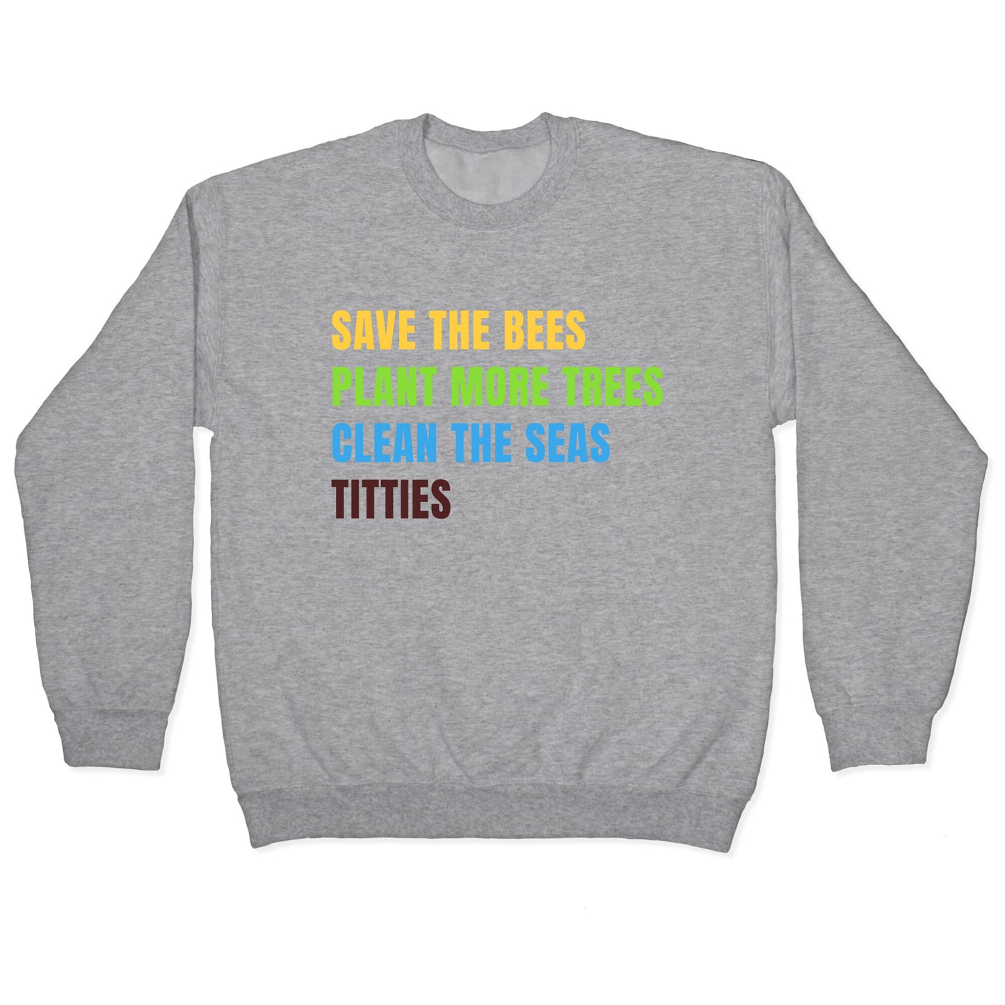 Save The Bees Crewneck Sweatshirt