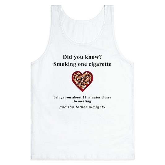 Smoking Cigs Tank Top