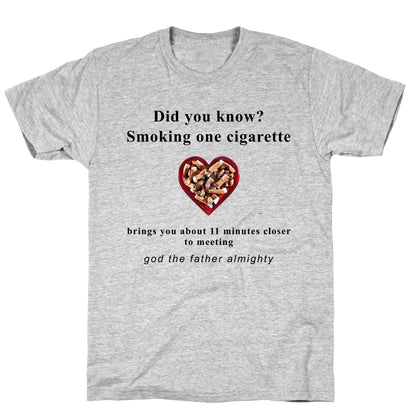 Smoking Cigs T-Shirt