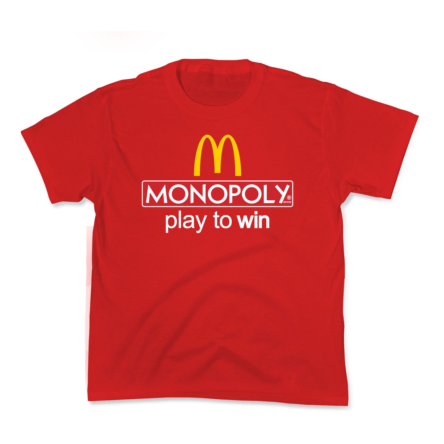 McDonalds Monopoly  Kids Tee