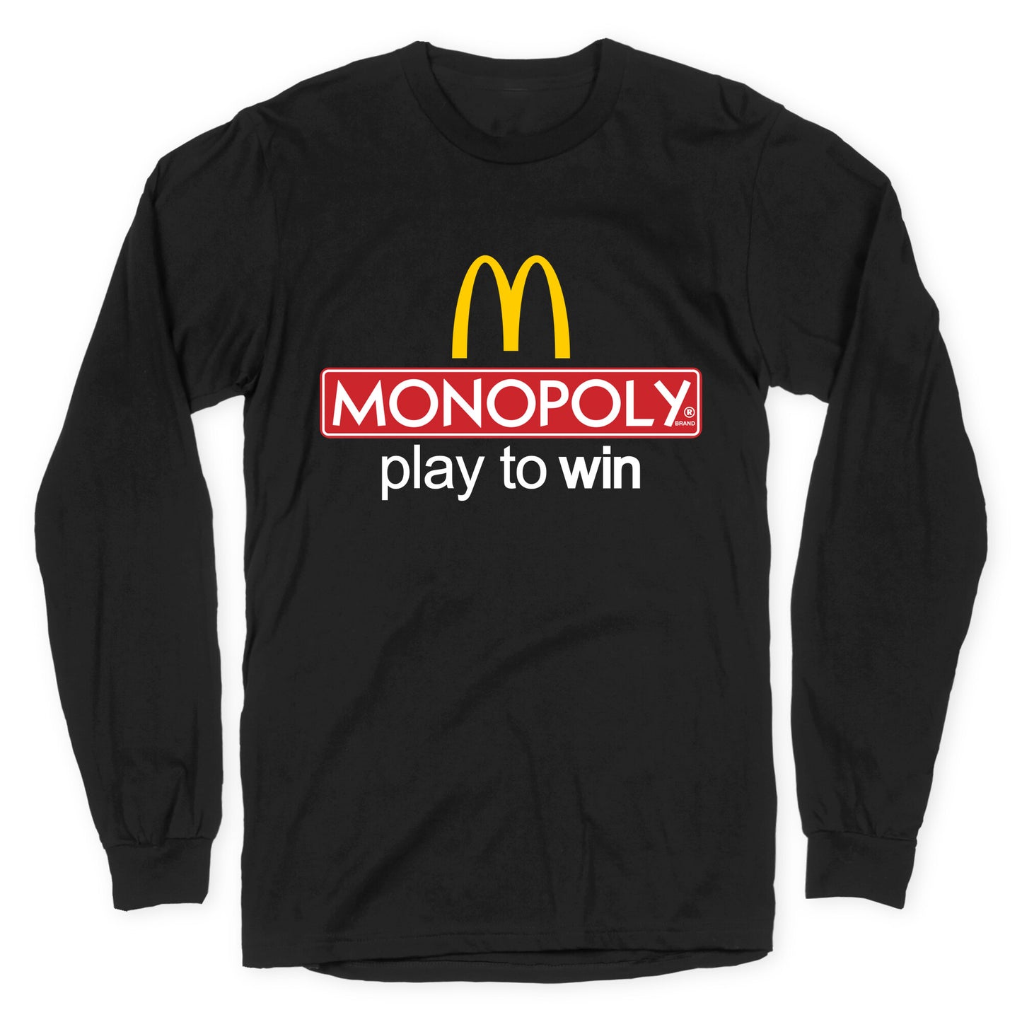 McDonalds Monopoly  Longsleeve Tee