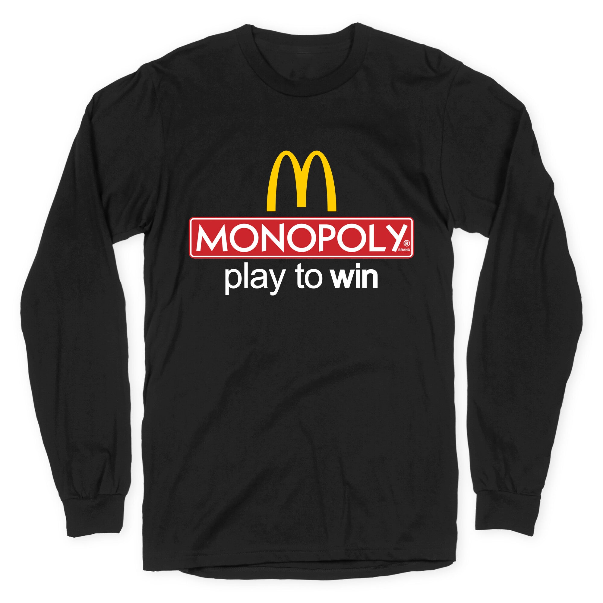 McDonalds Monopoly  Longsleeve Tee