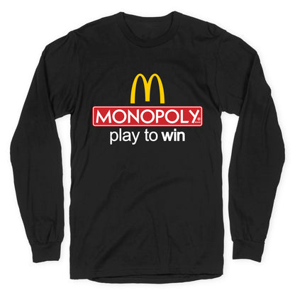 McDonalds Monopoly  Longsleeve Tee
