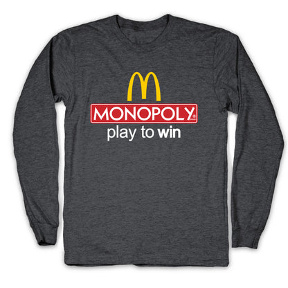 McDonalds Monopoly  Longsleeve Tee