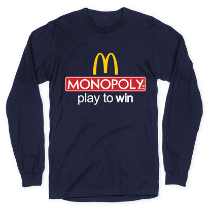 McDonalds Monopoly  Longsleeve Tee