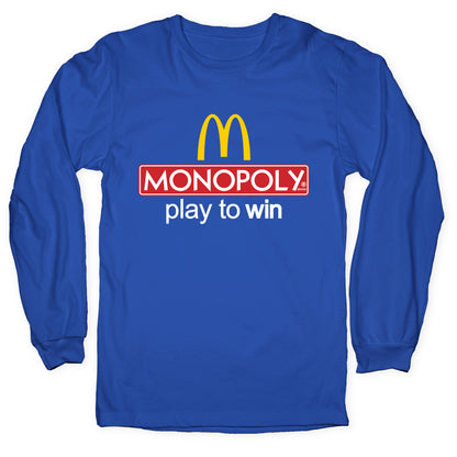 McDonalds Monopoly  Longsleeve Tee