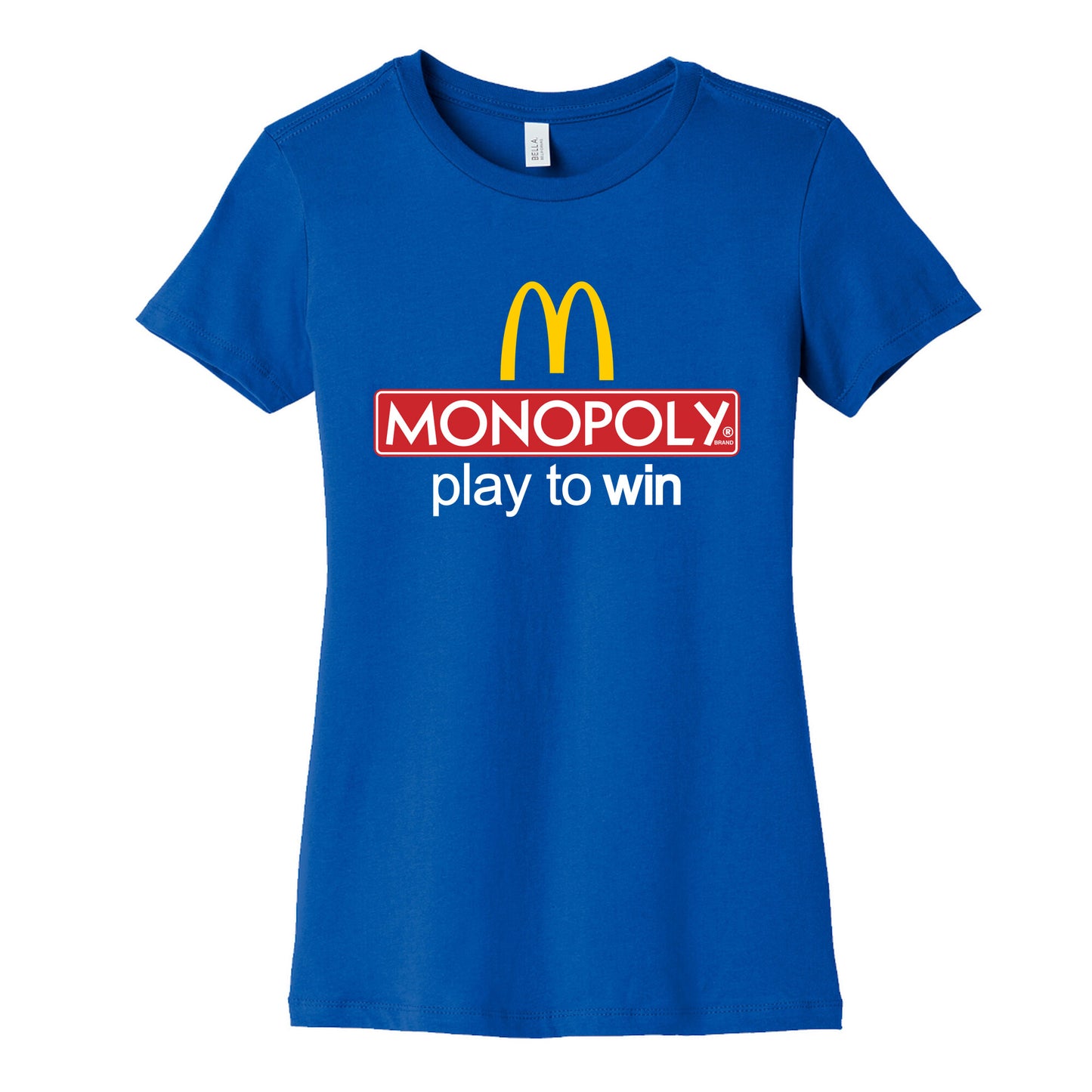 McDonalds Monopoly  Womens Cotton Tee