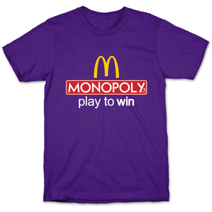 McDonalds Monopoly  T-Shirt
