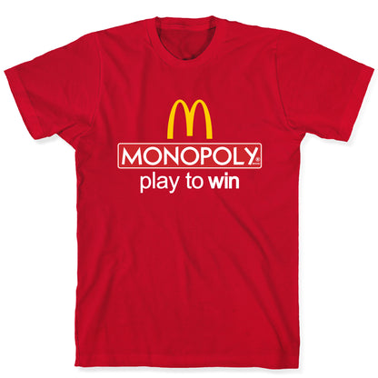 McDonalds Monopoly  T-Shirt