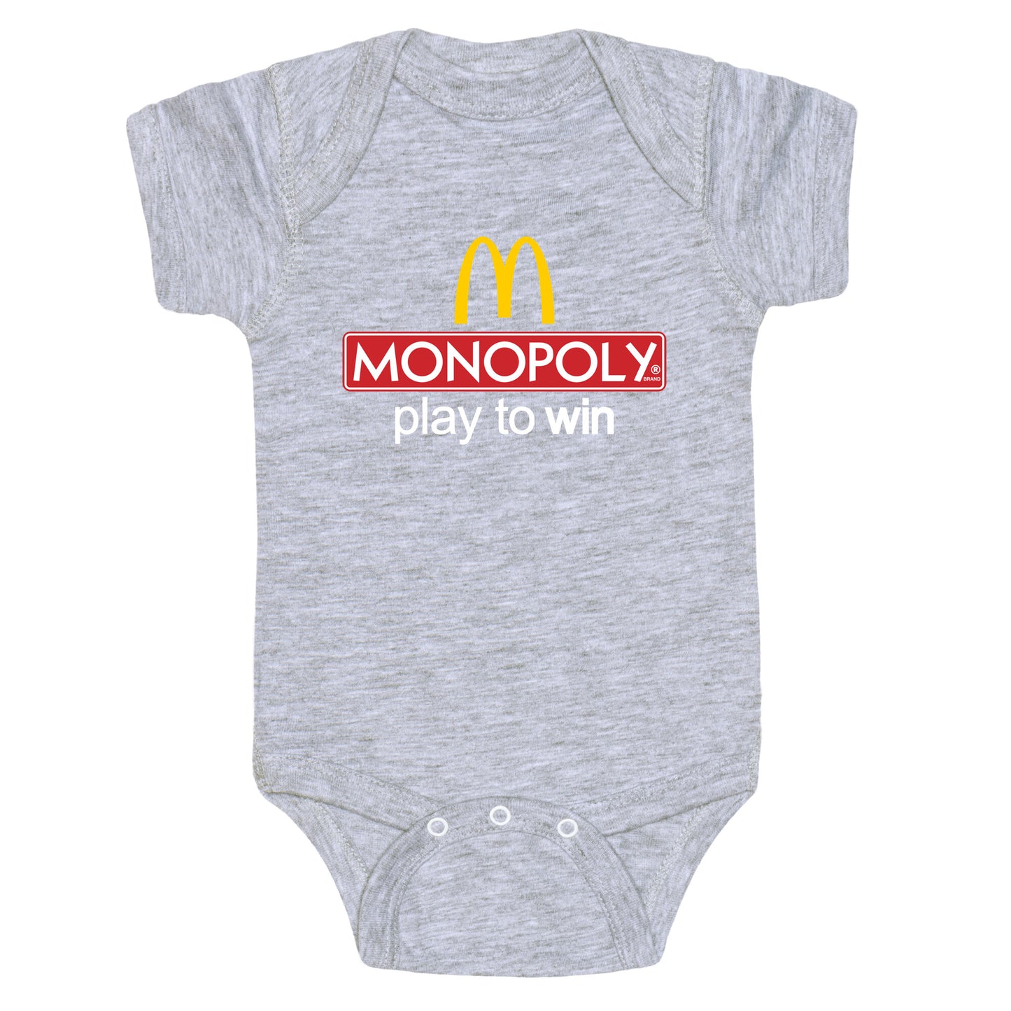 McDonalds Monopoly  Baby One-Piece