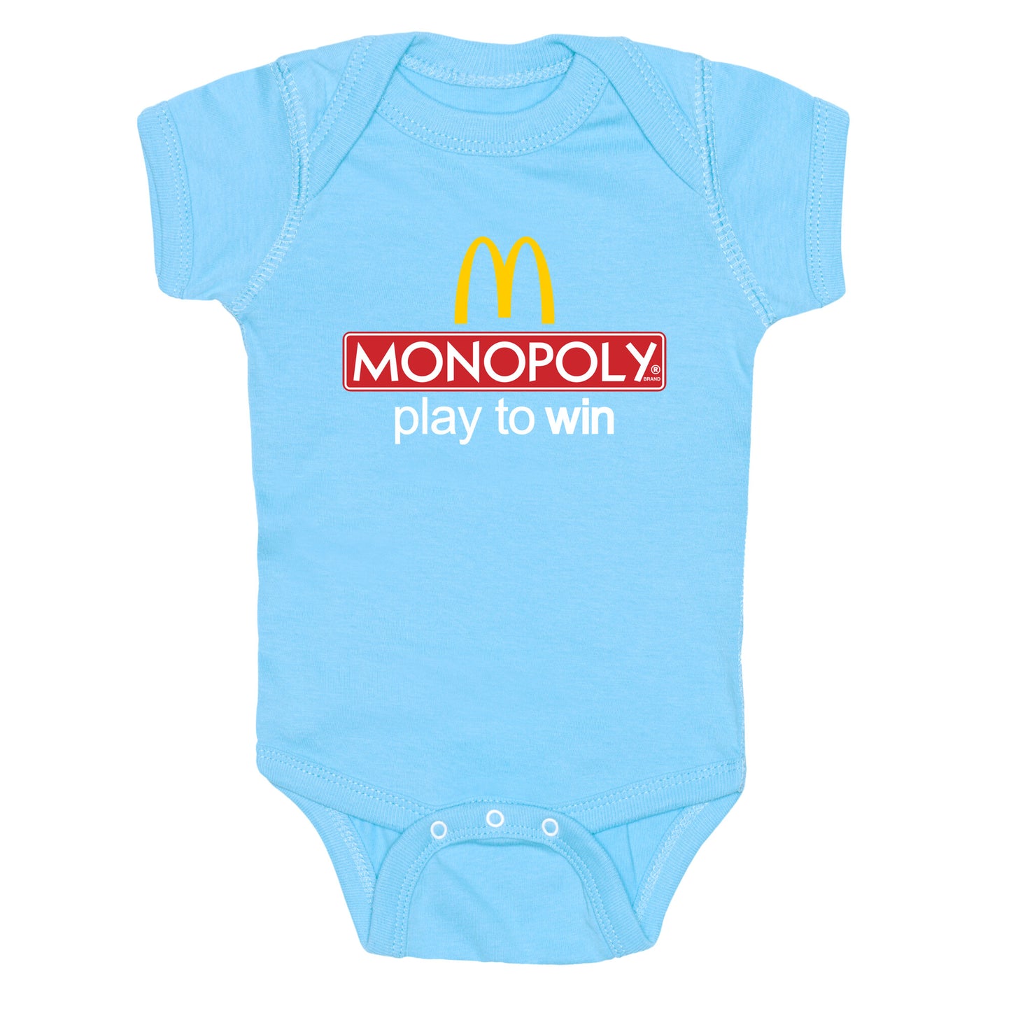 McDonalds Monopoly  Baby One-Piece