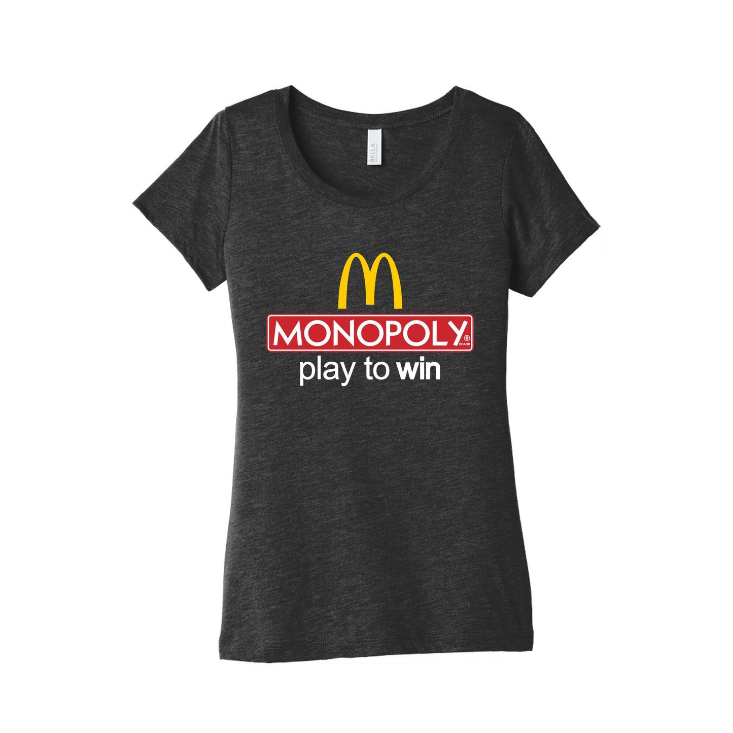 McDonalds Monopoly  Womens Triblend Tee