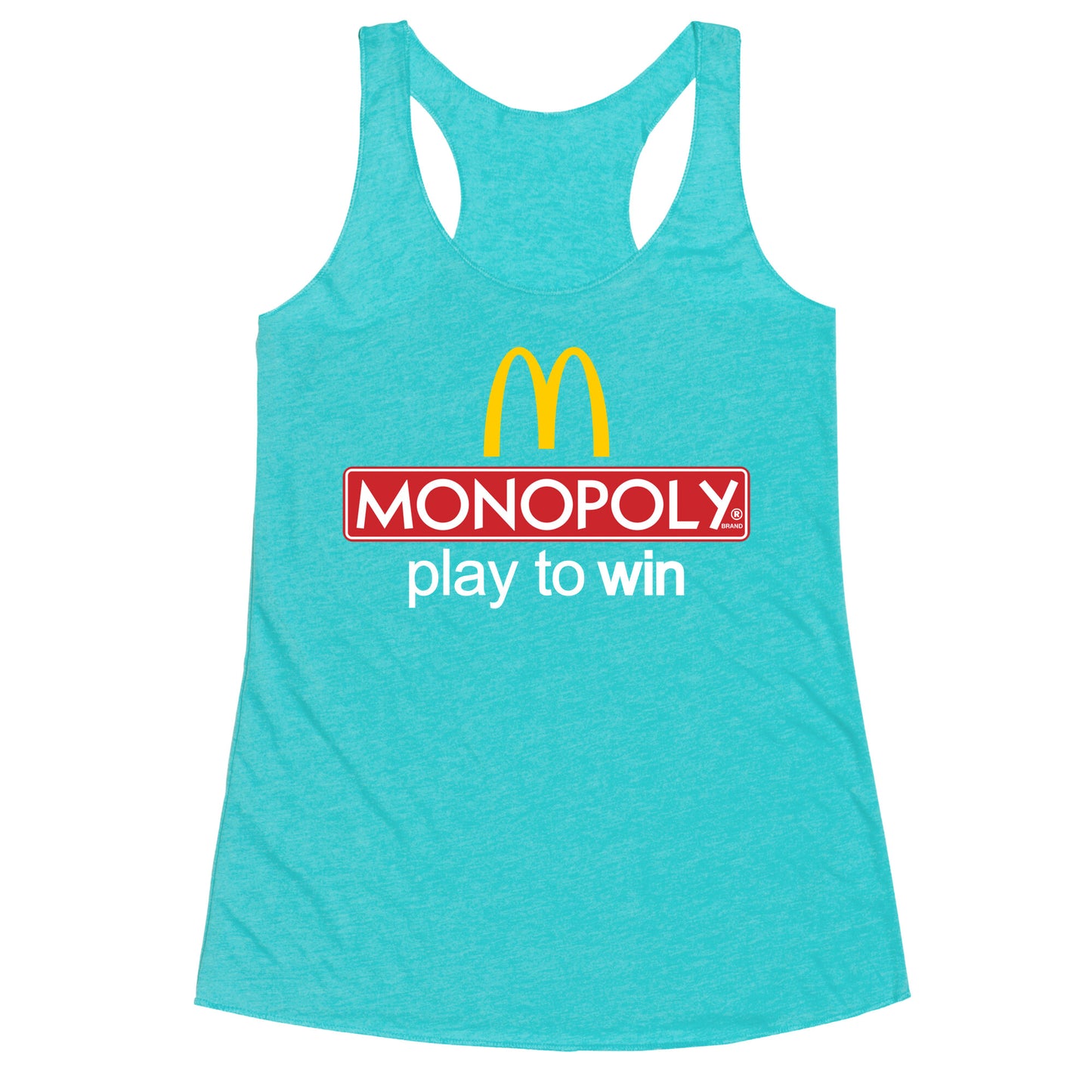 McDonalds Monopoly  Racerback Tank