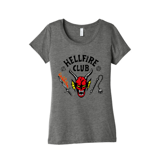 Hellfire Club Womens Triblend Tee