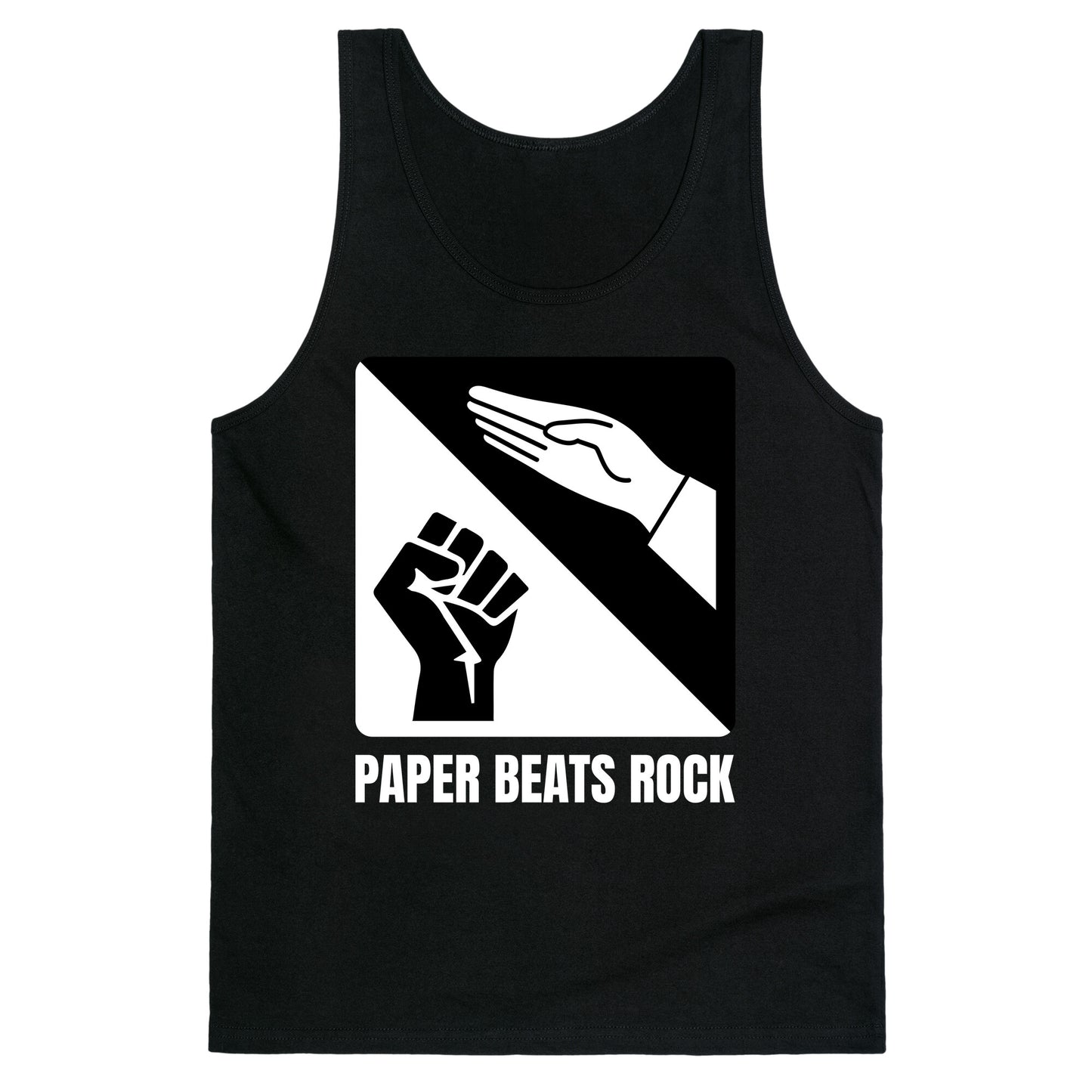 Paper Beats Rock Tank Top