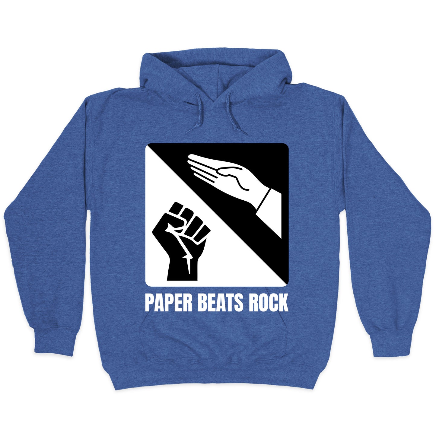 Paper Beats Rock Hoodie