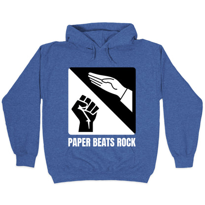 Paper Beats Rock Hoodie
