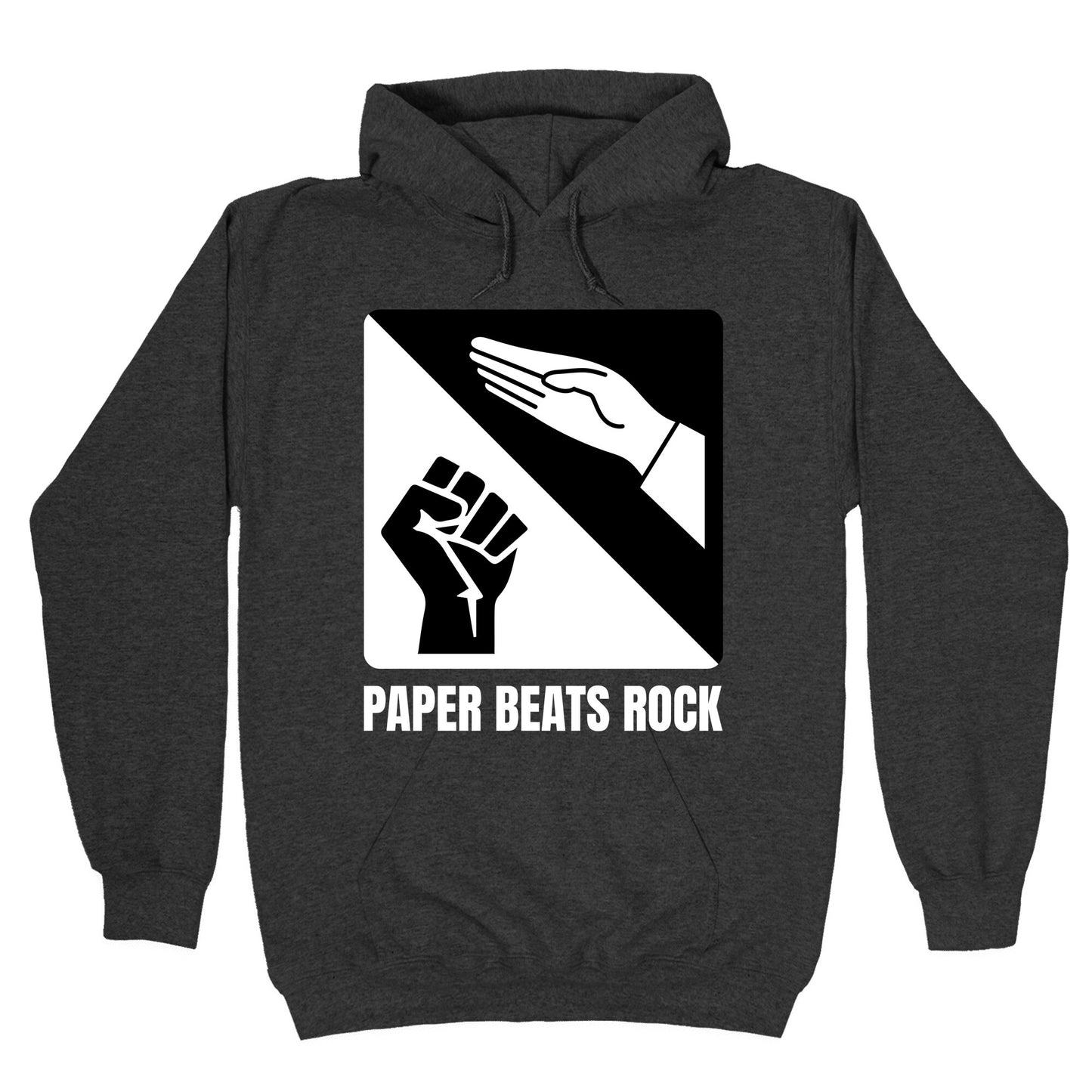 Paper Beats Rock Hoodie