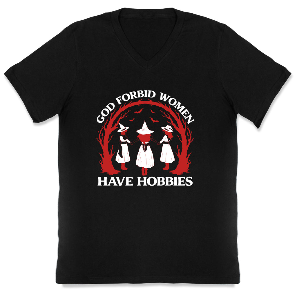 Women Have Hobbies V-Neck