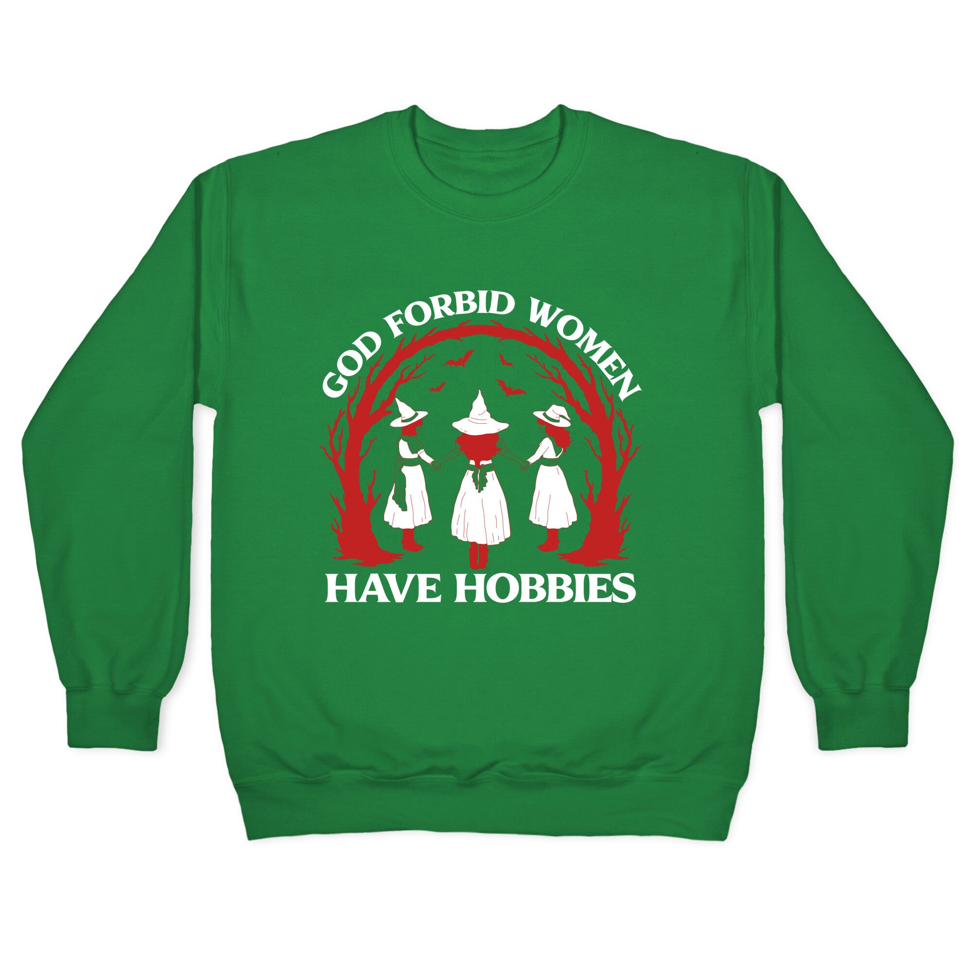 Women Have Hobbies Crewneck Sweatshirt