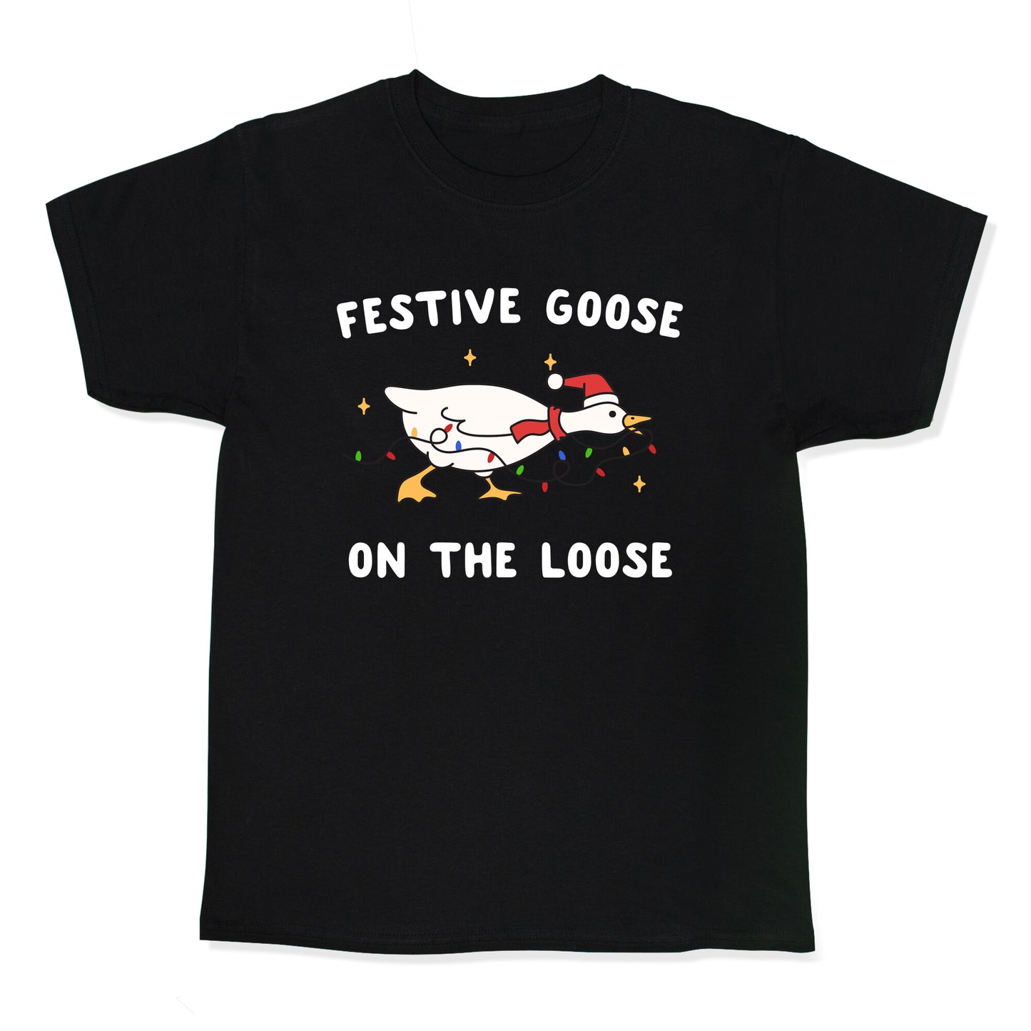 Festive Goose Kids Tee