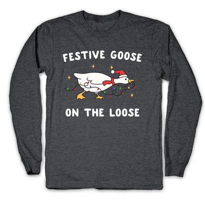 Festive Goose Longsleeve Tee