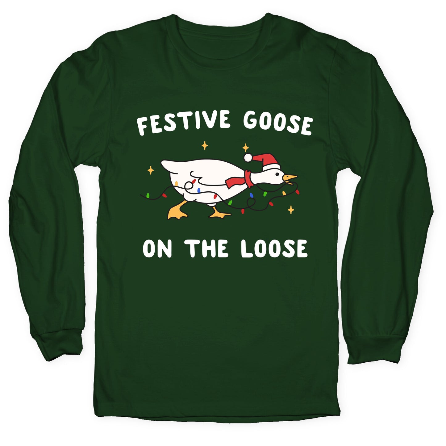 Festive Goose Longsleeve Tee
