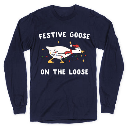 Festive Goose Longsleeve Tee