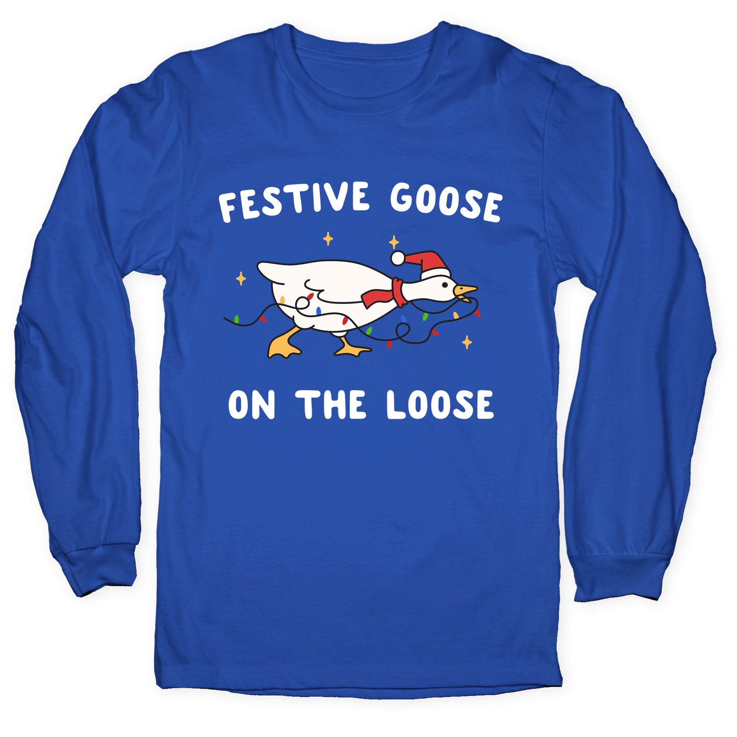 Festive Goose Longsleeve Tee