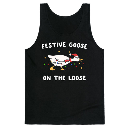 Festive Goose Tank Top
