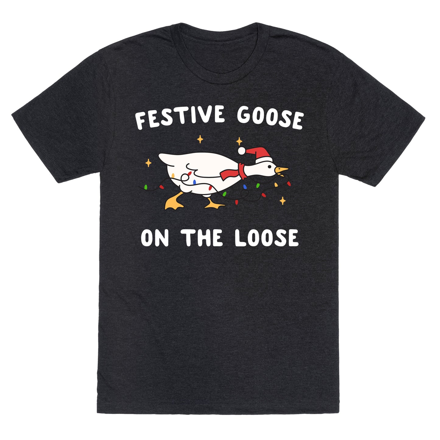 Festive Goose Unisex Triblend Tee