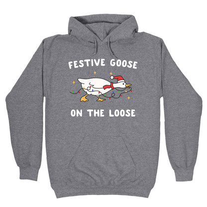Festive Goose Hoodie