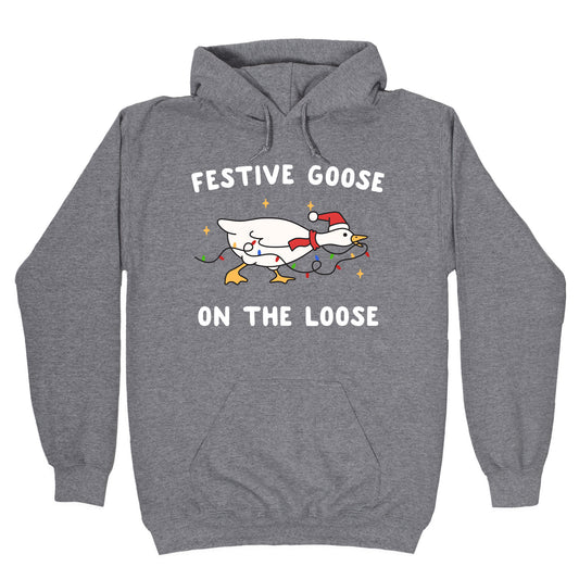 Festive Goose Hoodie