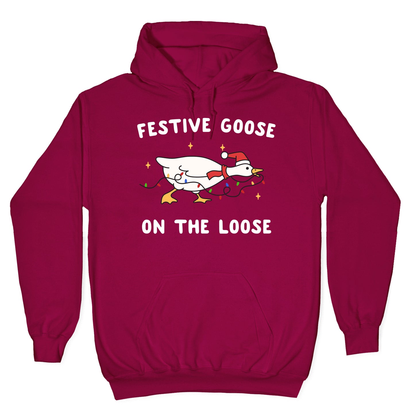 Festive Goose Hoodie