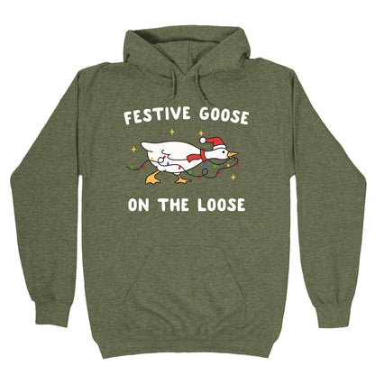 Festive Goose Hoodie