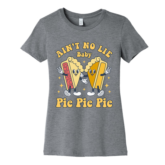 Pie Pie Pie Womens Cotton Tee