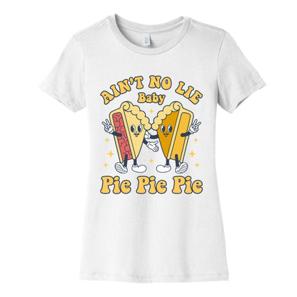 Pie Pie Pie Womens Cotton Tee