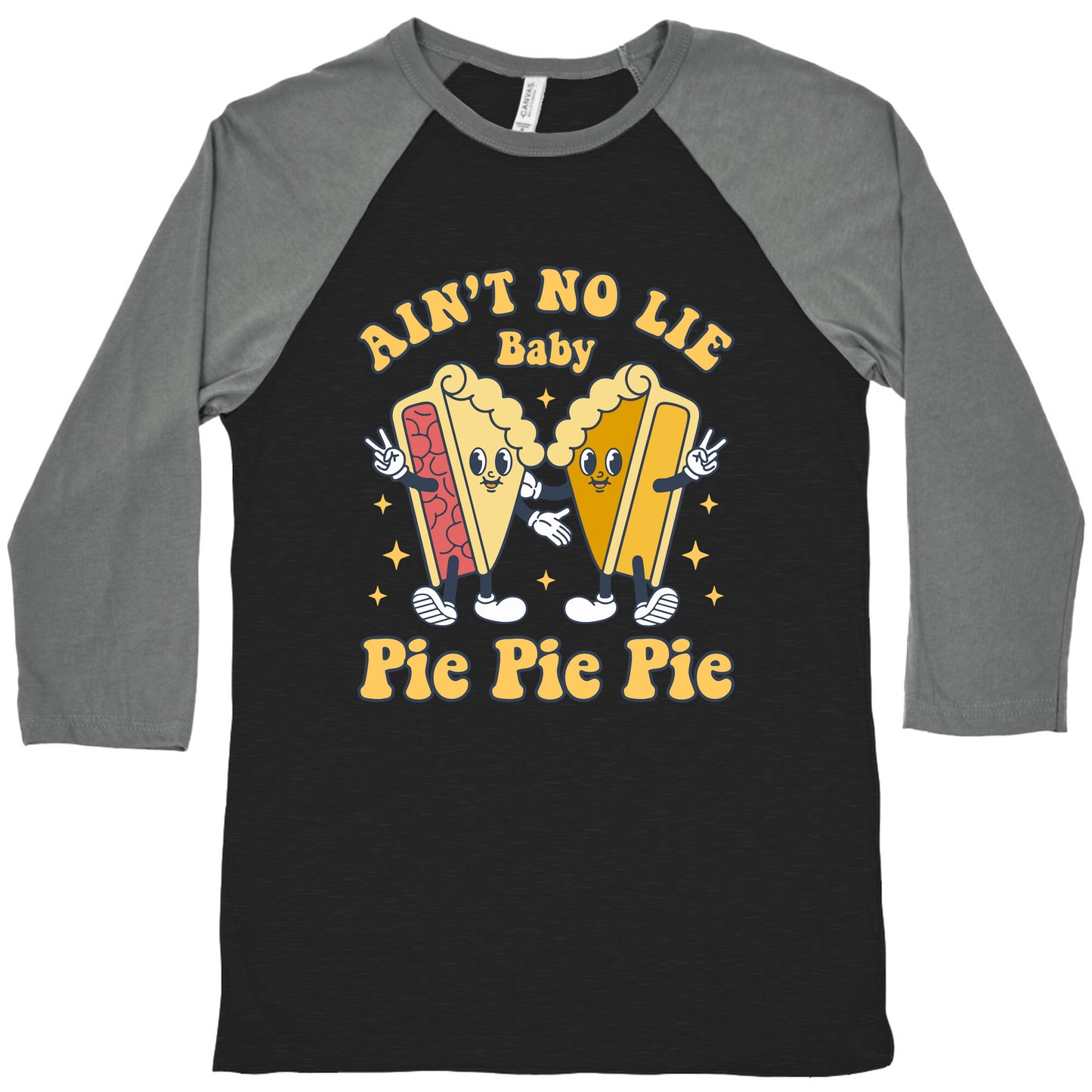 Pie Pie Pie Baseball Tee