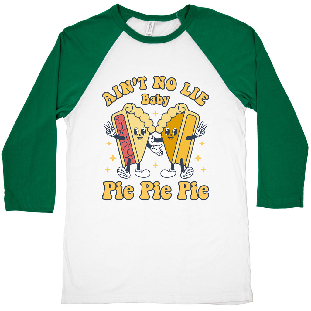 Pie Pie Pie Baseball Tee