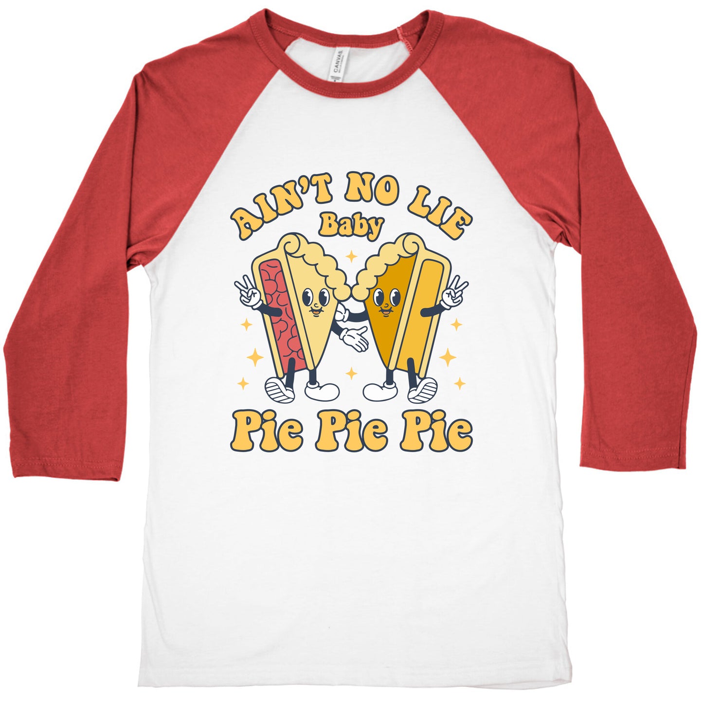 Pie Pie Pie Baseball Tee