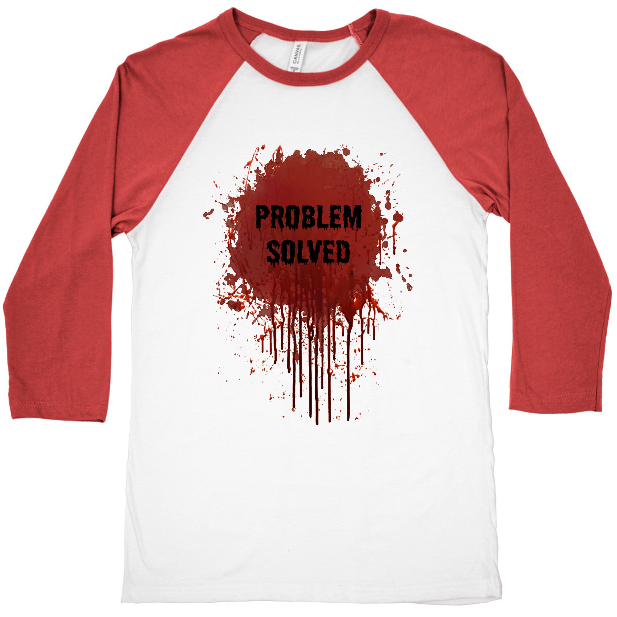 Problem Solved Baseball Tee