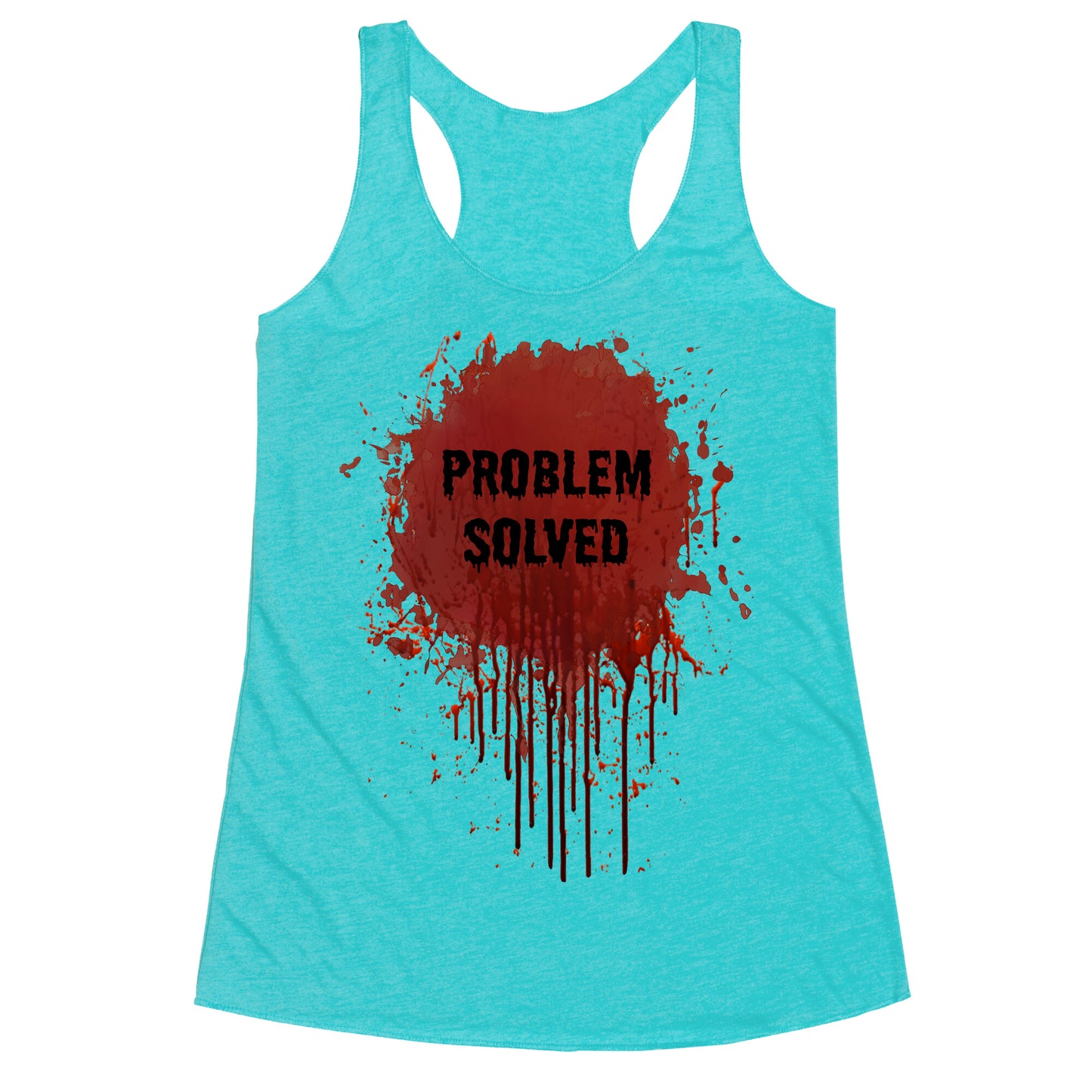 Problem Solved Racerback Tank