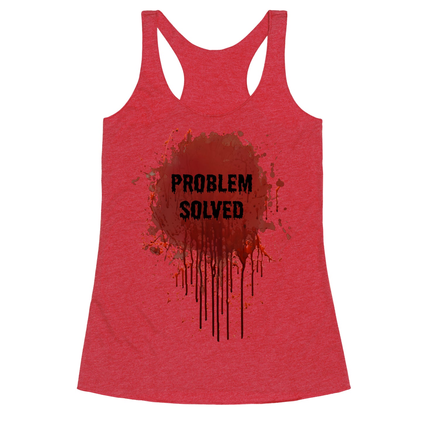 Problem Solved Racerback Tank